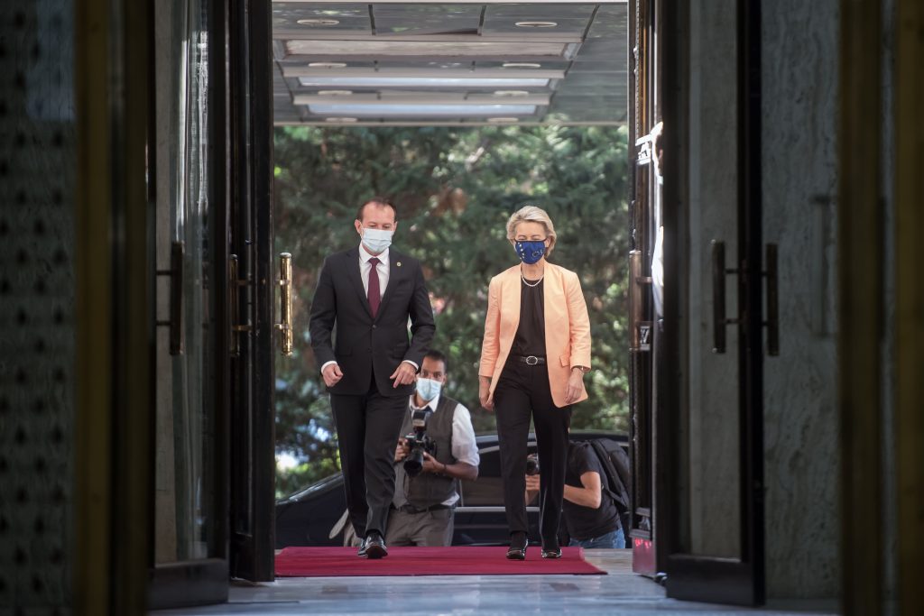 Șefa Comisiei Europene vizitează luni Spitalul Universitar București, primul care va primi bani din PNRR
