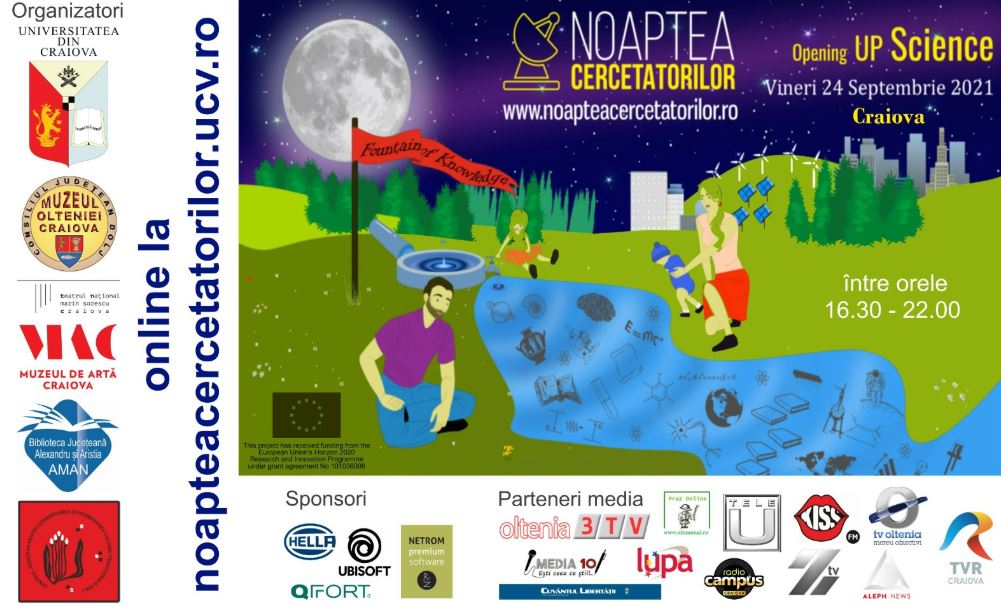 Noaptea Cercetătorilor Europeni, cea mai mare manifestare de știință destinată publicului larg din România