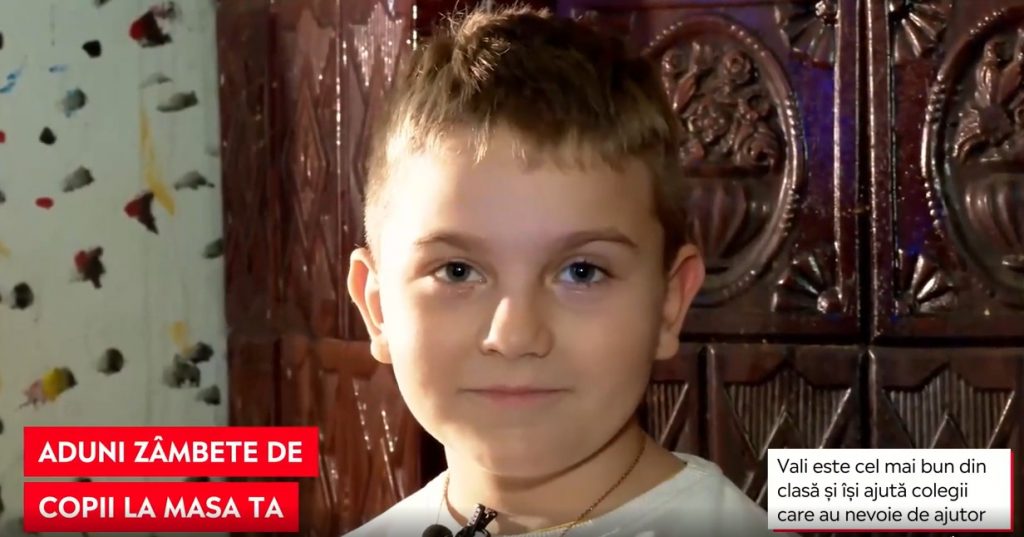 Ce îi trebuie unui îngeraș pentru a fi fericit? Vali vrea doar speranță