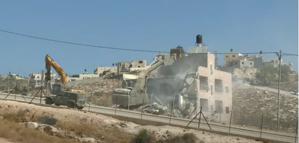 Poliția din Israel a demolat case construite ilegal