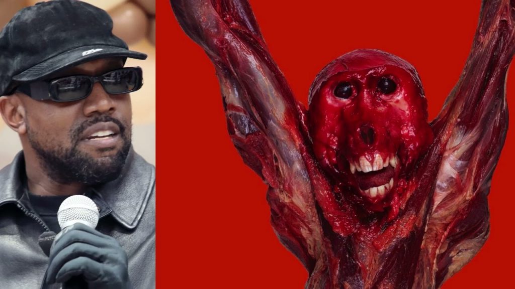 Kanye West este criticat pentru că a folosit imaginea unei maimuțe jupuite în noua melodie