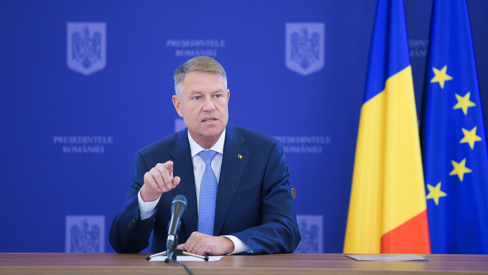 Iohannis: România condamnă cu fermitate recunoașterea de către Rusia a zonelor Donețk și Lugansk