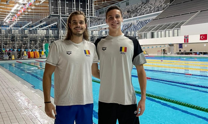 David Popovici și Robert Glință s-au întors în România după Campionatele mondiale de Natație de la Budapesta