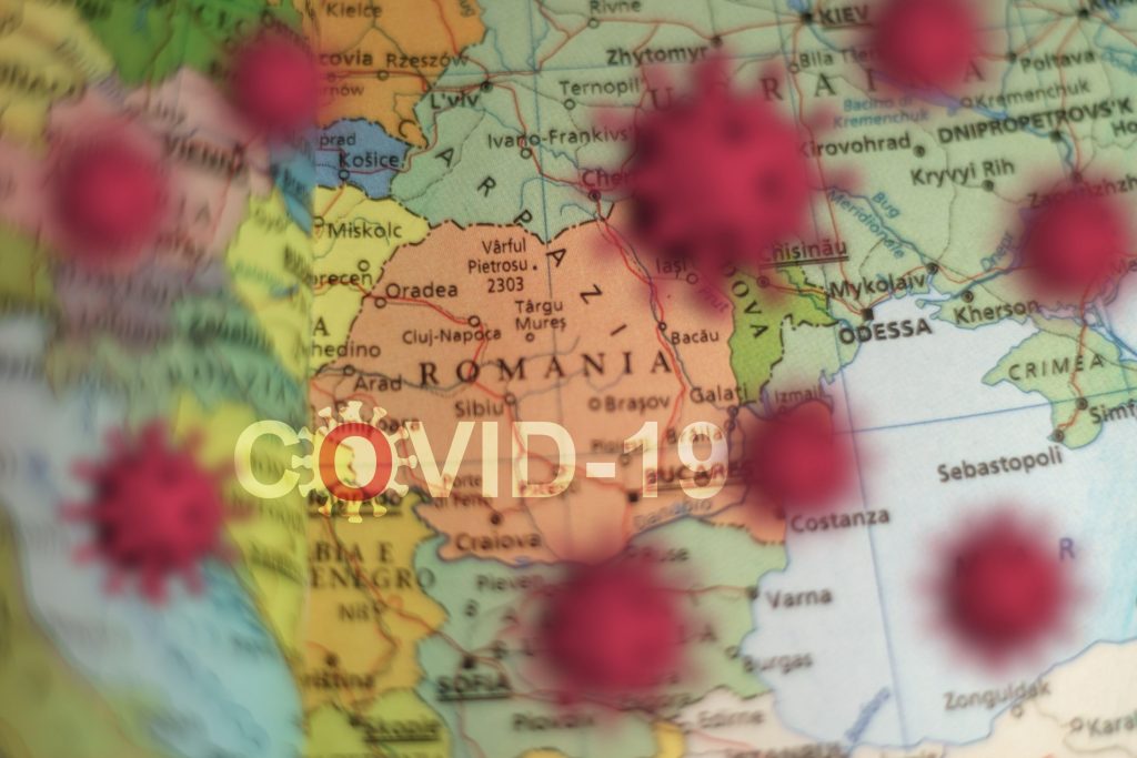 Peste 2.100 de cazuri noi de Covid-19 şi 21 de decese, înregistrate în ultima săptămână în România