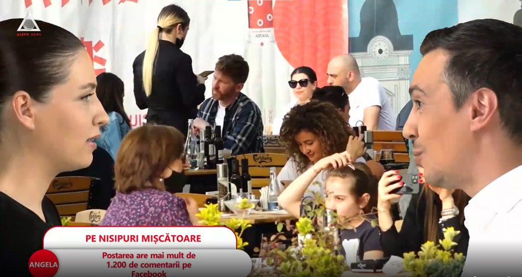 Pe nisipuri mișcătoare: Postarea unui local din București a aprins rețelele sociale