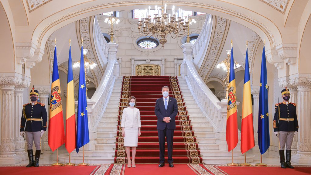 Preşedintele Republicii Moldova, Maia Sandu, vine vineri la Bucureşti