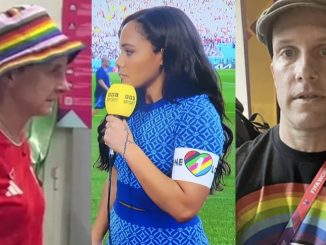 Șepci care au culorile curcubeului au fost confiscate de la fanii din Țara Galilor la Cupa Mondială