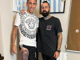 Angel Di Maria și-a tatuat Cupa Mondială pe picior