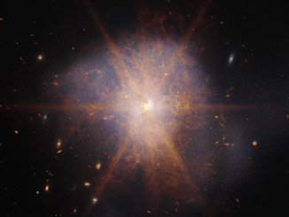 Telescopul spațial James Webb al NASA a surprins o imagine spectaculoasă a unor galaxii care fuzionează