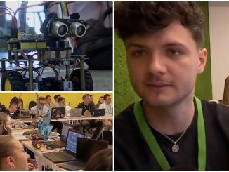 FOTO. Pantofii care îți încarcă telefonul în mers. Invenția unui student clujean