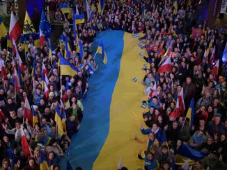 FOTO-VIDEO. Doi ani de război. Europa iese în stradă pentru Ucraina