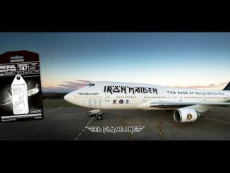 Aviation Tech lansează o ediție limitată de etichete din fuleselajul Air Force One, avionul trupei Iron Maiden